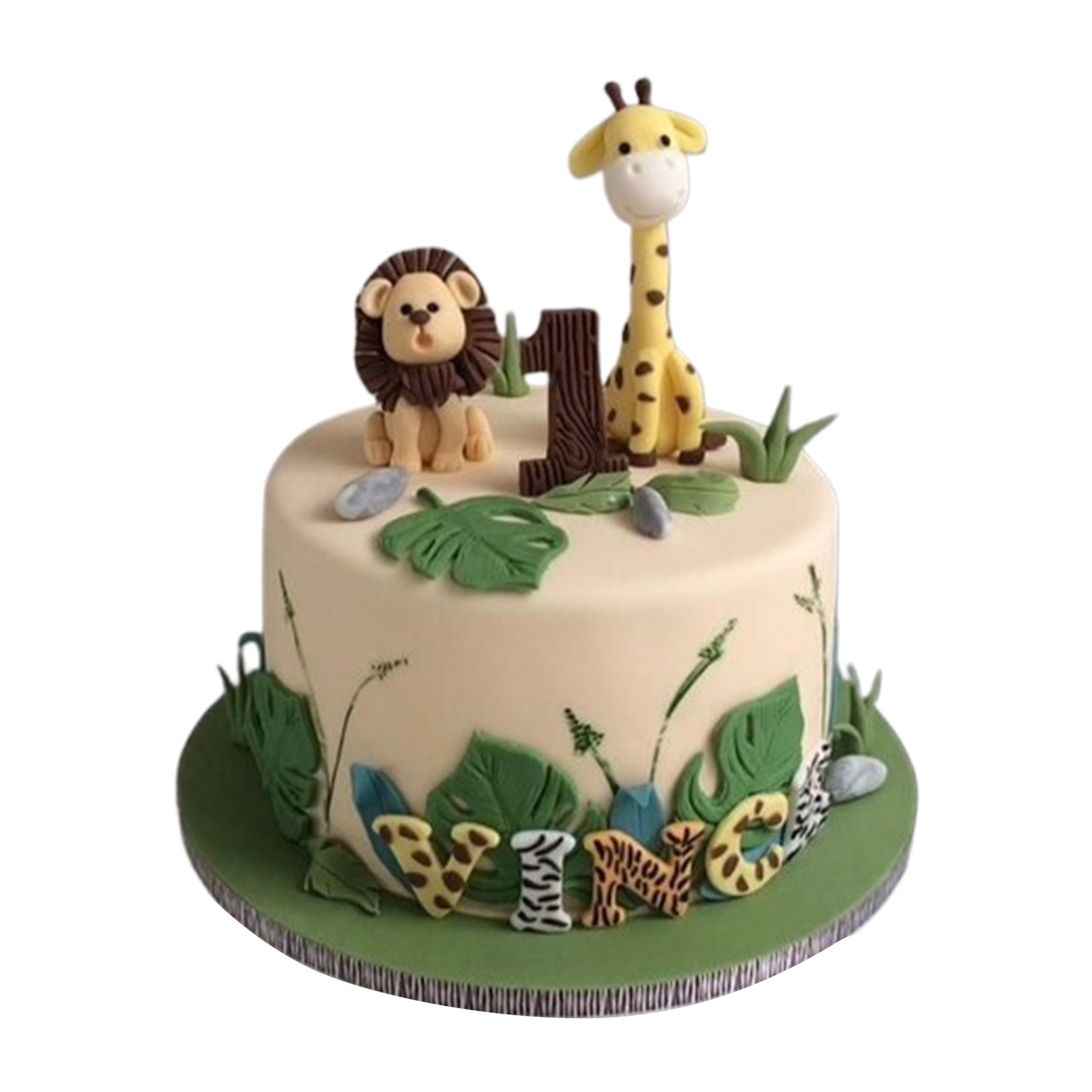 Animal Theme Cake V5