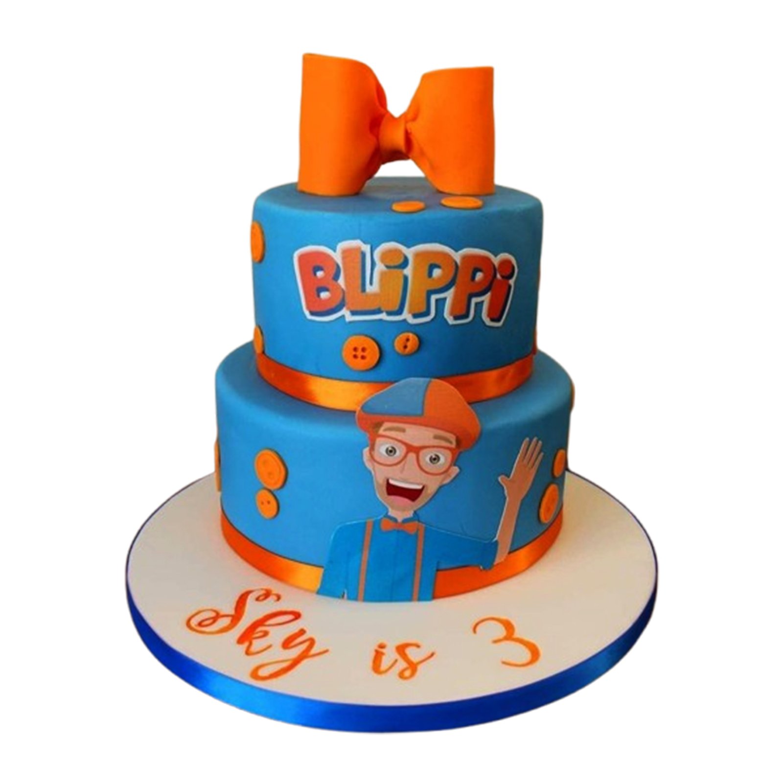 Blippi Cake V4